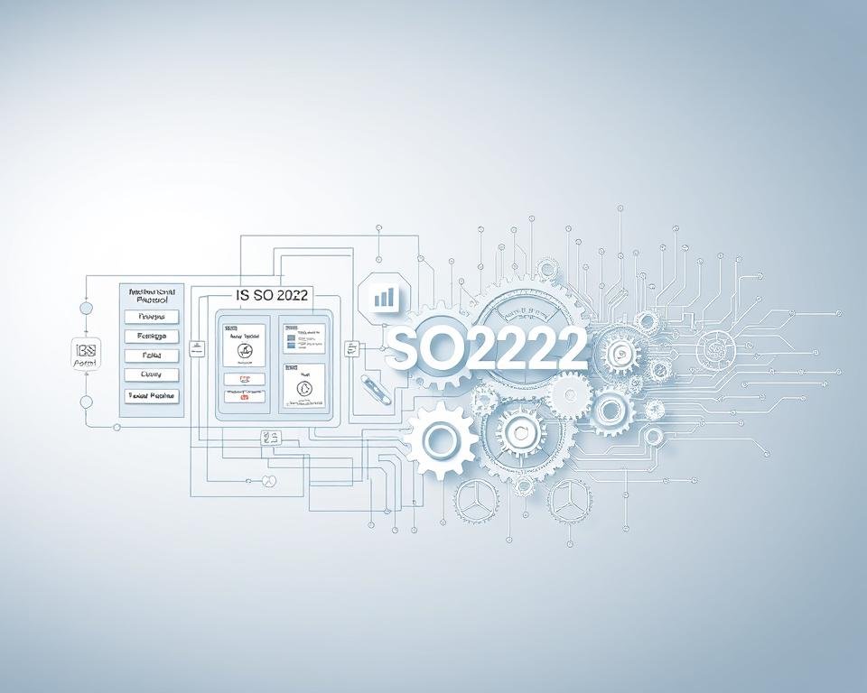 A complex and intricate illustration depicting the ISO 20022 protocol, showcasing its technical and architectural components. Set against a clean, minimalist background, the foreground features a detailed schematic of the protocol's data models, message formats, and communication flow. The middle ground presents a series of interconnected gears, cogs, and circuits, symbolizing the underlying technological infrastructure that powers the protocol. In the background, subtle gradients and geometric patterns evoke a sense of order, precision, and digital sophistication. The lighting is soft and diffused, creating depth and highlighting the various elements. The overall composition conveys a sense of technical sophistication, standardization, and the seamless integration of financial systems through the ISO 20022 framework.